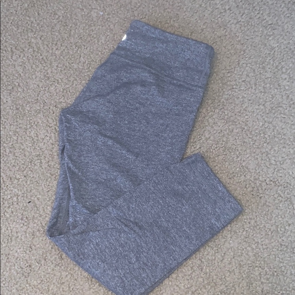 Lululemon Grey Leggings 7/8 Length